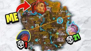 Landing OPPOSITE sides of the MAP in Apex Legends!