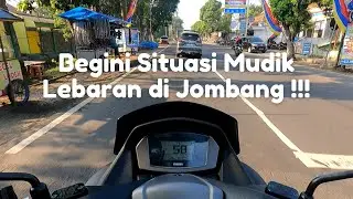 Situasi Asli Mudik di Jombang