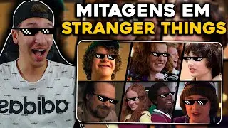 REAGINDO A TOP 10 MELHORES TIRADAS E MITAGENS DE STRANGER THINGS | #1