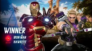 MVCI Arcade Battle with Iron man and Hawkeye