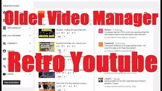 Two minutes with the good old Video Manager (Studio Classic)  Youtube