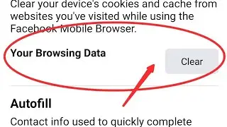 How to clear browsing data in Facebook, Facebook me browsing data clear kaise kare