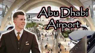 Abu Dhabi Airport's NEW TERMINAL Is HUGE