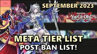 Meta Tier List POST September BAN LIST! | Best Meta and Rogue Decks New Format | Yu-Gi-Oh Discussion