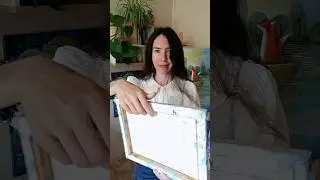 "Созерцание бытия" Уютные авторские картины для дома в наличии и на заказ 💛 #shorts