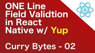 Use Yup to easily validate forms in React Native