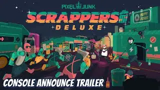PixelJunk Scrappers Deluxe Announce Trailer | PC | PS5 | Nintendo Switch