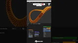 Blender Jewelry Tutorial: Gold and Silver Necklace for Beginners 