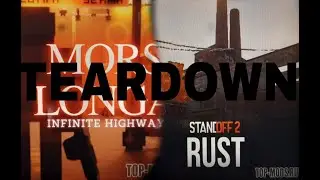 Играю в Teardown на карте Rust из standoff 2 и в выживание