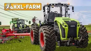 LS17 XXL-Farm: Mit dem KRONE BIG M auf der Wiese | LS17 Süd Thüringen #5