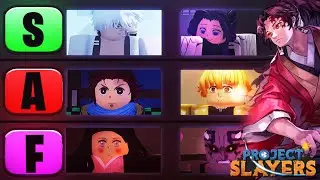 Project Slayers BEST Breathing Styles & BDA Tier List