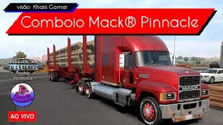 Gameplay American Truck Simulator  - Comboio Mack® Pinnacle