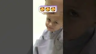 William coloring and playing with a little boy 