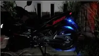 Make a homemade fading light for motorcycle