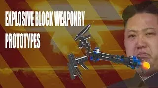 ROBLOX- Plane Crazy [Alpha] Explosive Block Weaponry Prototypes (Missiles and Bomb Carpet)