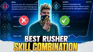 BEST (RUSHER) CHARACTER COMBINATION || BEST CHARACTER COMBINATION FOR CS RANK & BR RANK