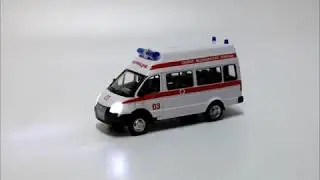 Газель Скорая помощь свет-звук Технопарк