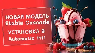 Как установить Stable Cascade в  Automatic 1111. Обновление нейросети Stable Diffusion