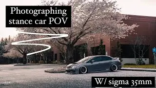 Automotive Photography with Sigma 35mm 1.4