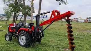 mini tractor posthol digger, mini pit digger 8247752105