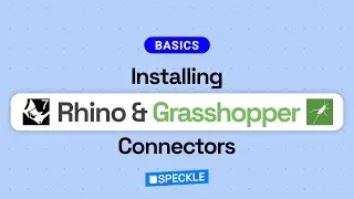 Installing Rhino/Grasshopper Connectors🦏🦗 - Basics