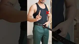 STOP Using Belts ❌️ Instead Try This ✅️ 