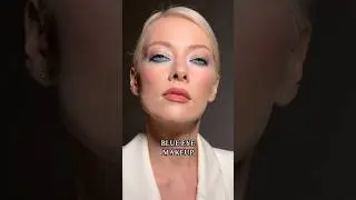 Silver and blue eye makeup tutorial step by step for beginners 