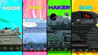Evolution Ratte. Cartoons about tanks. Эволюция Ратте. Мультики про танки.