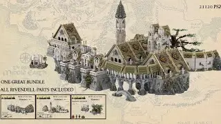 LEGO Властелин Колец ВОЗВРАЩАЕТСЯ! Новинка 2023 Года - Rivendell (10316)