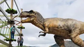 Return of the king: T-Rex rebuilt after fire