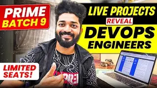 LIVE Projects roll out for DevOps engineers|How to crack DevOps Jobs in 2024|DevOps/SRE Job Guidance