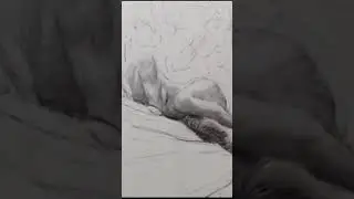 Геннадий Улыбин. Рисунок углём. Во сне. Shorts 1