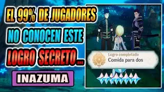 COMO COMPLETAR EL LOGRO SECRETO COMIDA PARA DOS / GUIA COMPLETA / GENSHIN IMPACT 2.2 INAZUMA