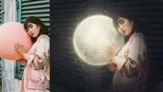 Photoshop | How to Create Glowing Planet Effect | Tutorial