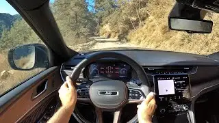 2021 Jeep Grand Cherokee L V6 Summit 4x4 POV Off-Road Drive (3D Audio)(ASMR)