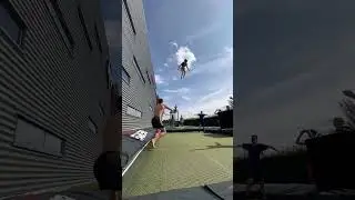 SEPTUPLE KABOOM ON THE PRO9😱#bergpro9 #pro9 #bergtoys #explore #flips #fyp #shorts #vjp #trampoline