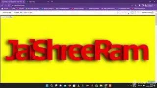 Jai Shree Ram Using HTML & CSS Only