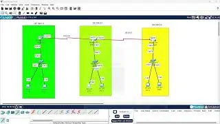 Configuring OSPF | Configure OSPF using 3 routers, switch 3, 6 pc | How to Configure OSPF Area
