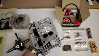 Kitaco DOHC 4 valve 181 BBK  MONSTER HP Increase Honda Grom Monkey Review  215-1432900