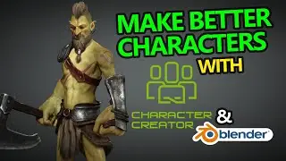 Character Creator 3 & Blender Roundtrip Character Workflow! Elevate Your Characters with Reallusion!