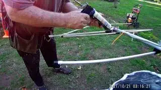 straightening the drive element and done