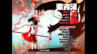 Primera prueba de la demo de Touhou 17 - Wily Beast and Weakest Creature