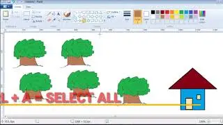 Ms paint Shortcut key complete tutorial in Hindi part 6. 🔴Microsoft paint Shortcut key full tutoria