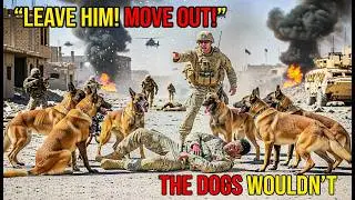 The Commander Said The Mission Was Over — But All Elite Dogs Refused And Guarded The Wounded Instead