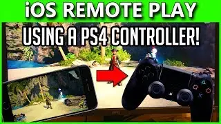 PlayStation 4 Remote Play On iOS | How To Play With PS4 CONTROLLER on iPhone & iPad! | 6.50 Update