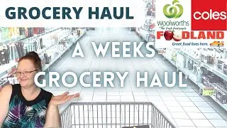 A weeks grocery haul / EVERYTHING I bought