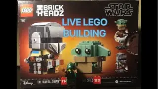 Building LEGO Brick Heads set LIVE