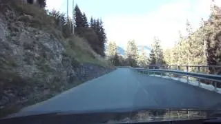 Дорога из Андермат в Кур