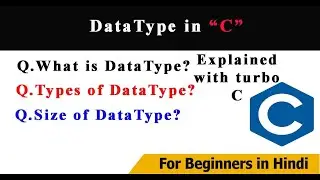 Data Types in C languages