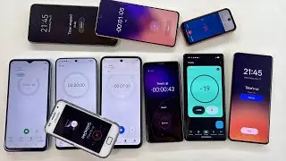 Timer Samsung Galaxy, HUAWEI Y90, iPhone, Realme 12 Pro, Google Pixel 6, Infinix, Honor, TECNO 